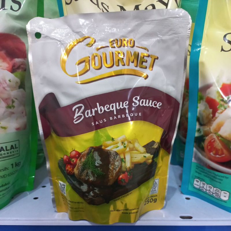 

Euro Gourmet Barbeque Sauce Saus Barbeque 250g