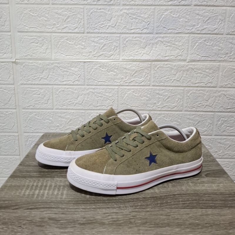 Converse One Star Non-Slip Wear Ressistant Green
