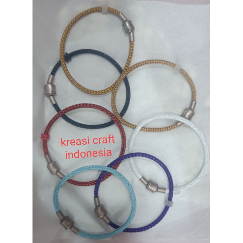 gelang tali kawat pandora waterfropp