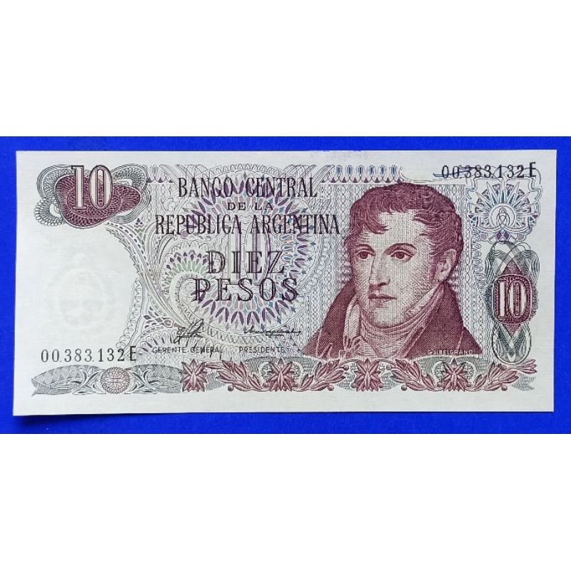 UANG ARGENTINA 10 PESOS