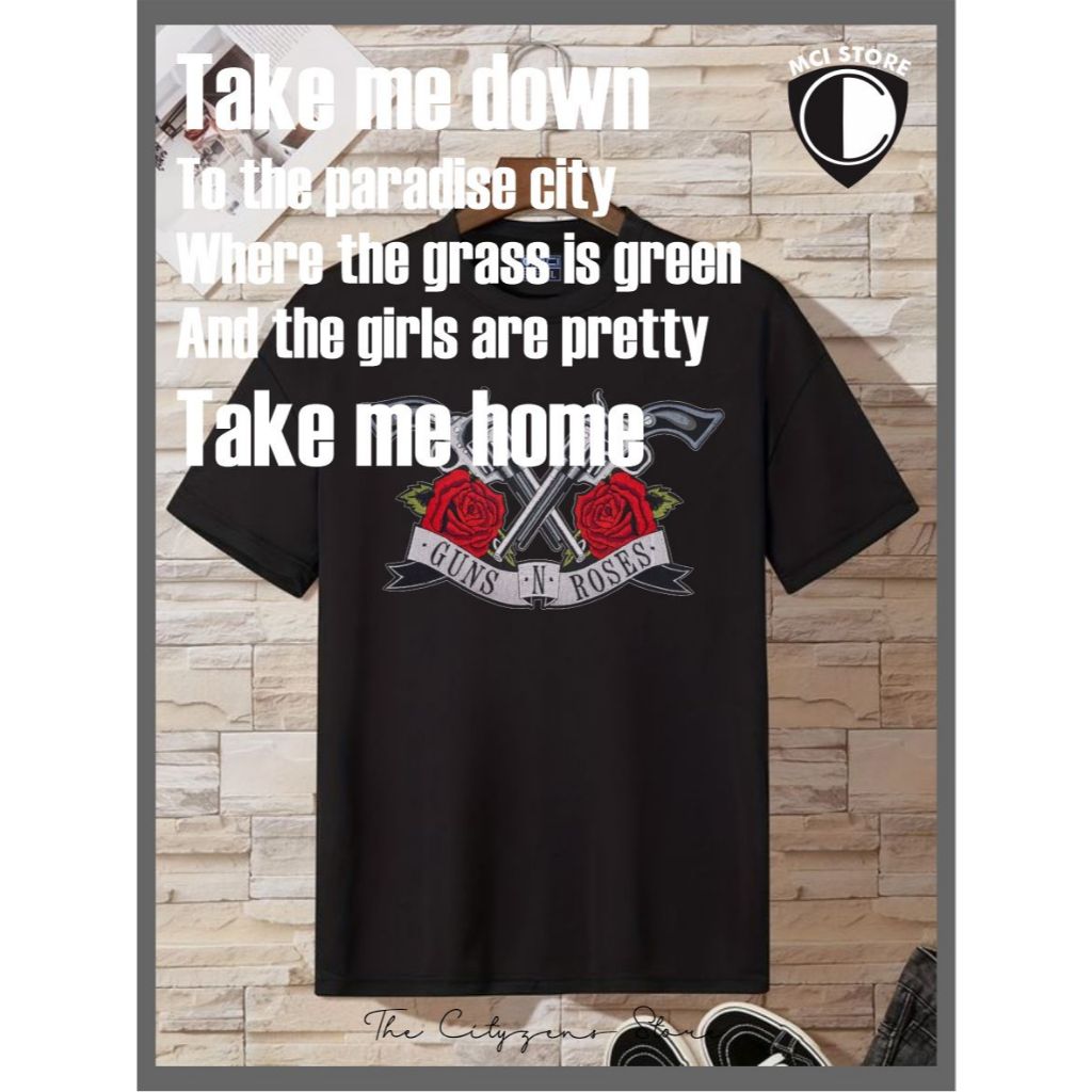 Kaos Guns n Roses Eps. 5 Pria/Wanita