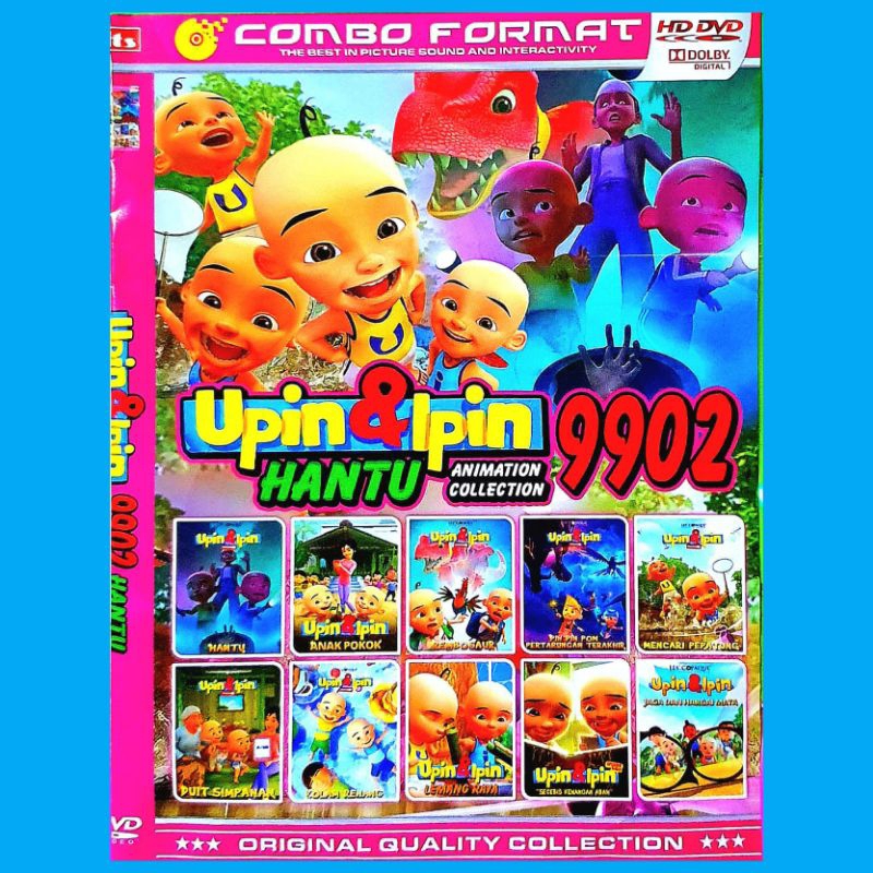 KASET FILM KARTUN UPIN IPIN TERBARU - KASET FILM HIBURAN ANAK BERMAIN BERSAMA UPIN IPIN