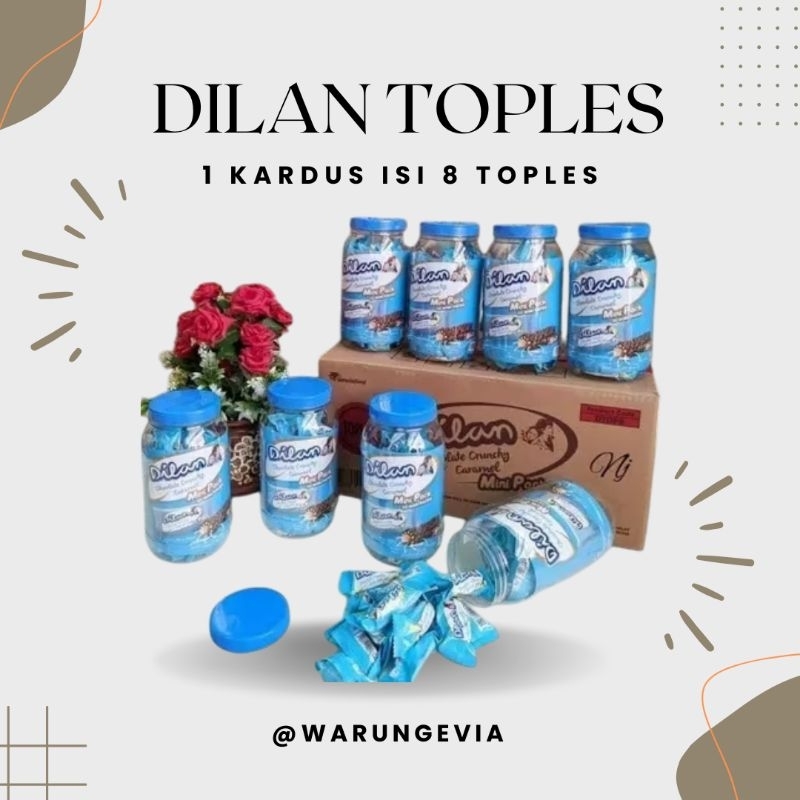 

DILAN CRUNCHY 1 KARDUS ISI 8 TOPLES