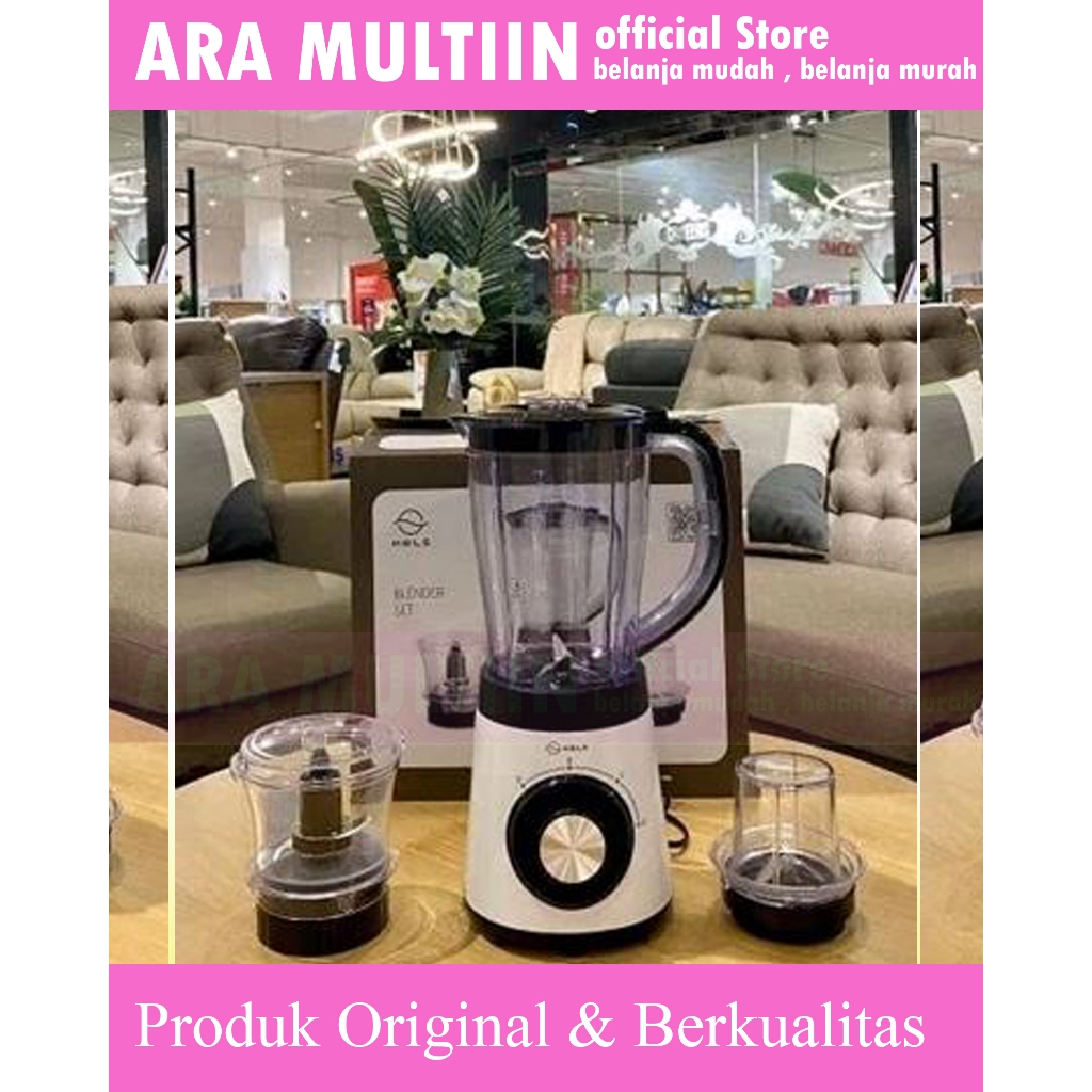 Kels davon multi blender hitam putih informa