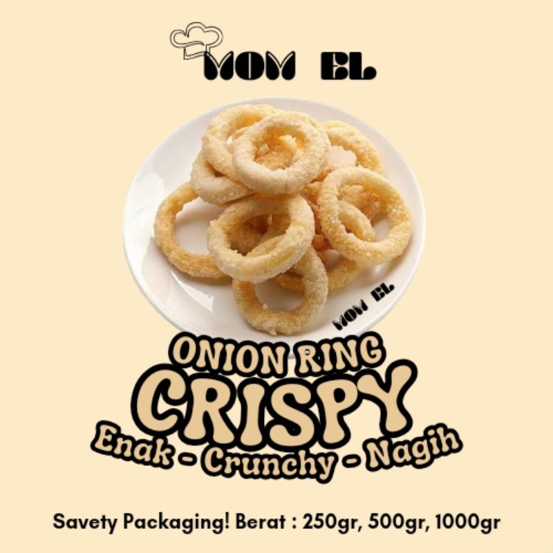 

Onion Ring Frozen Crispy Enak Nagih Mom el catering mom el katering