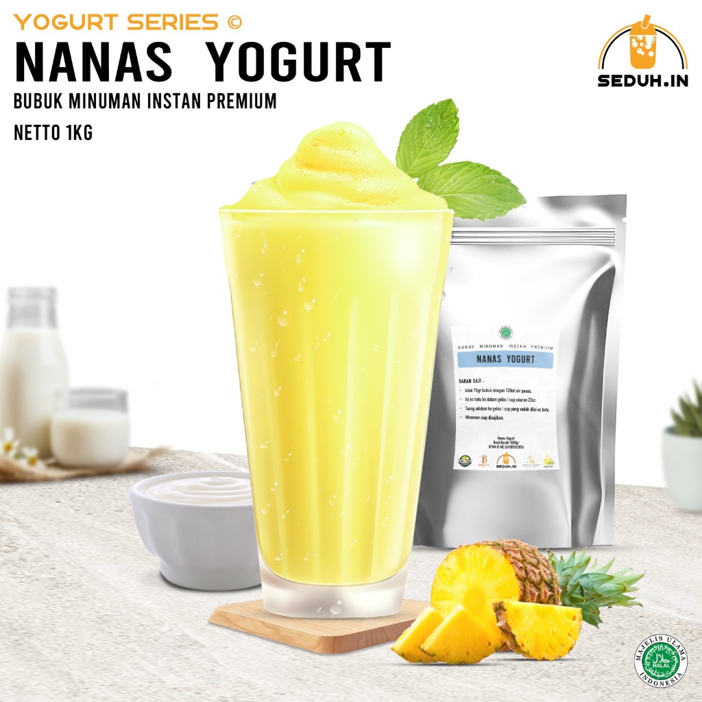 

RB Yogurt Nanas 1KG / Bubuk Minuman Premium