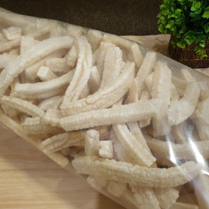 

Cemilan Rambak Jari 500gr Rambak Stik Kerupuk Tapioka