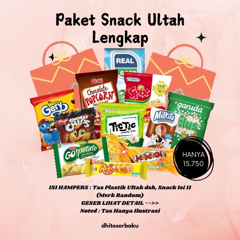 

Paket Snack Ultah Lengkap
