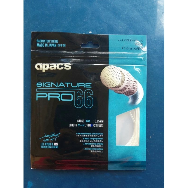 Senar Raket Apacs Signature Pro 66 Raket Badminton Bulutangkis