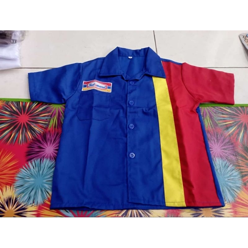 BAJU INDOMART ANAK SIZE M | atasan baju indomart anak