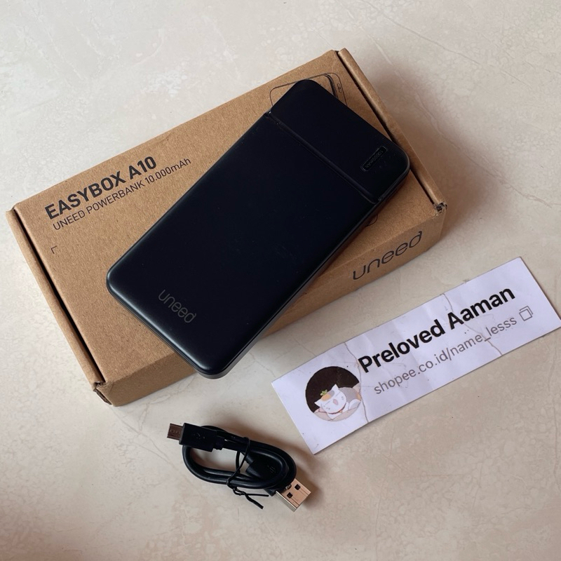 [PRELOVED] Uneed Powerbank A10 10.000mAh
