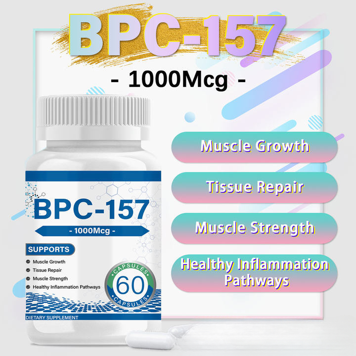 BPC-157 capsules support muscle and exercise recovery