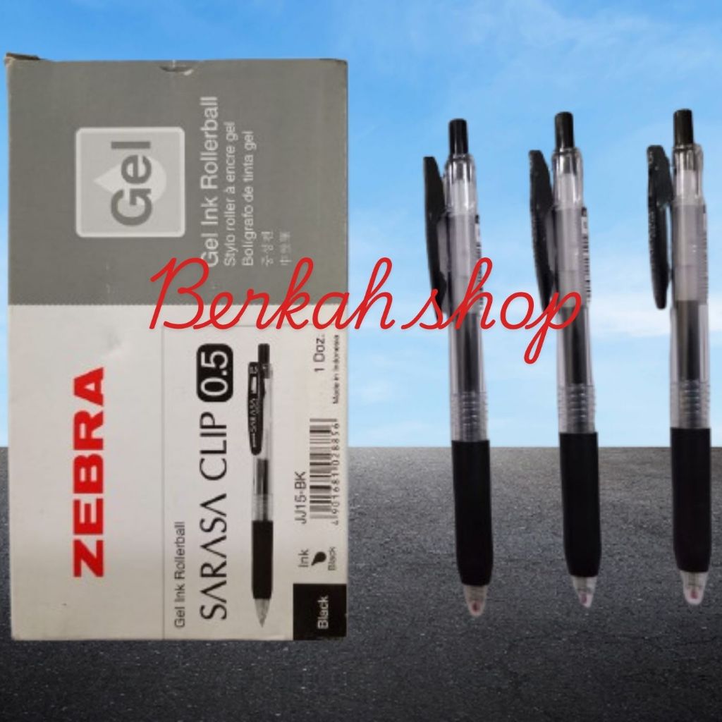 

Zebra Gel Pen Pulpen Sarasa Clip 0.5mm