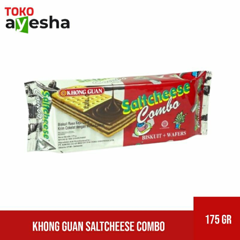 

Khong Guan Saltcheese Combo 175 gr