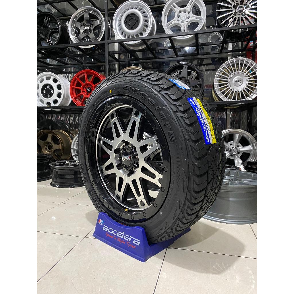 Velg + Ban Mobil Hsr Wheel Ring 20 Buat Pajero Fortuner Hartdop Dll.