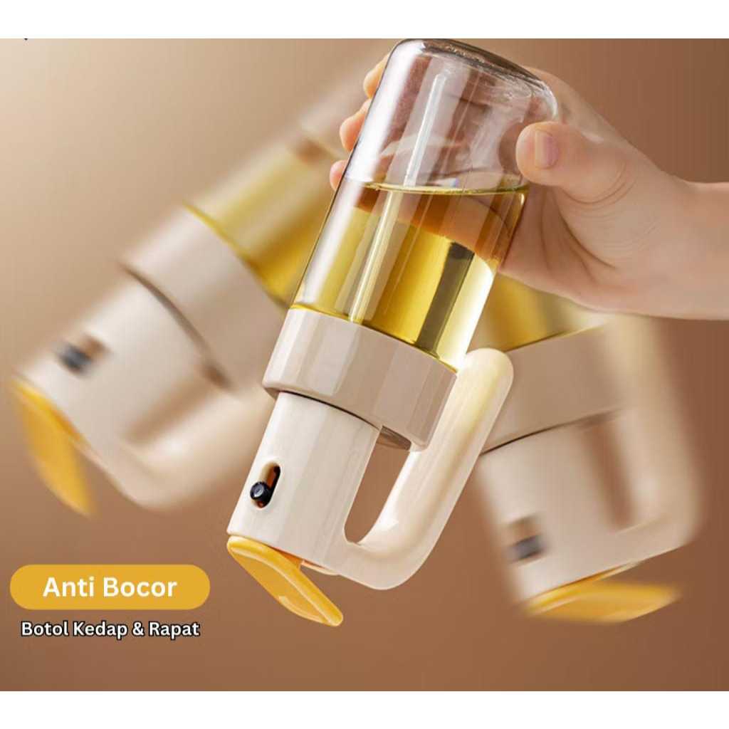BOTOL MINYAK PLASTIK SPRAY/bottle Spray Transparent Glass / Botol Spray Minyak plastik