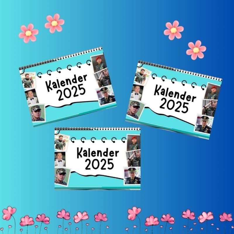

Kalender Custom Mayor Teddy Letkol Teddy Kalender Meja Kalender Duduk Kalender 2025