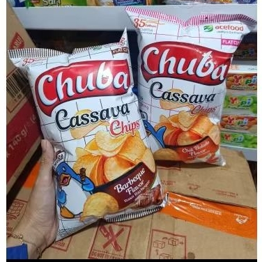 

CHUBA JUMBO cassava chip KEJU 140 gram