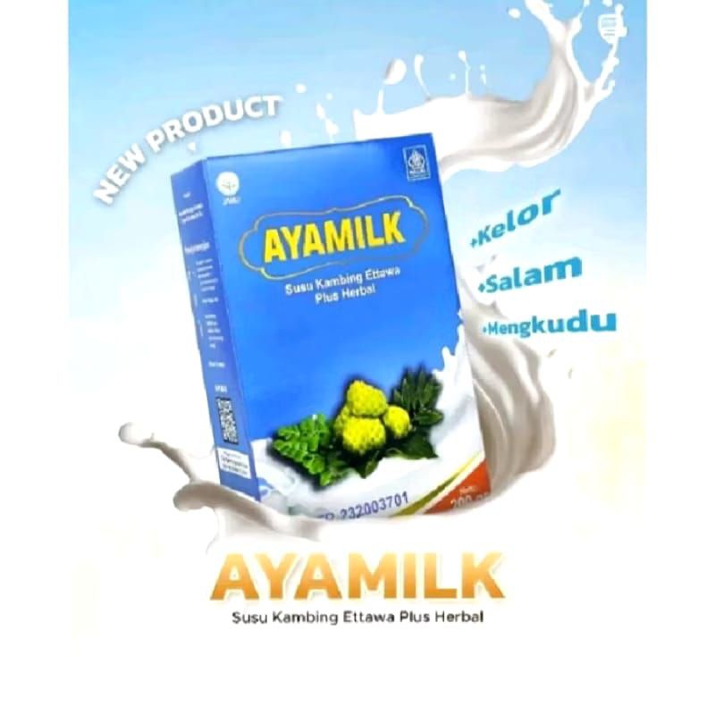 

Paket 3 box Ayamilkk susu kambing etawa plus herbal originall