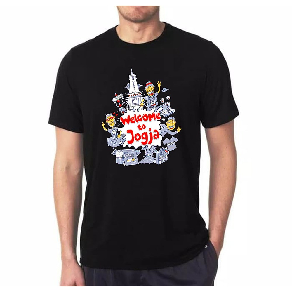 7KIDS Kaos Distro DTF Tugu Jogja Doraemon Barong Dewasa Laki Perempuan Baju Harian Dewasa Murah Kere