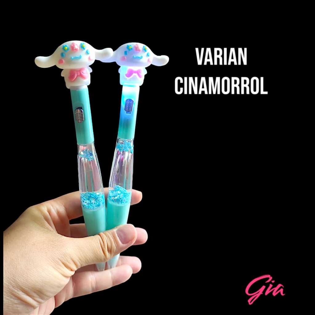 

PULPEN LAMPU WARNA WARNI SANRIO | PULPEN AIR GLITTER LAMPU SANRIO | MELODY | KUROMI | CINAMORROL | CAPYBARA | LABUBU | CRY BABY | PULPEN LUCU | PULPEN CANTIK | PERLENGKAPAN SEKOLAH | ALAT TULIS | PULPEN TINTA HITAM