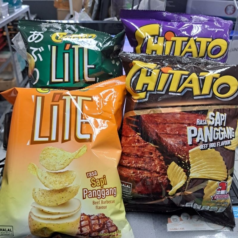 

CHITATO Keripik Kentang Sapi Panggang 68 g & 120 g