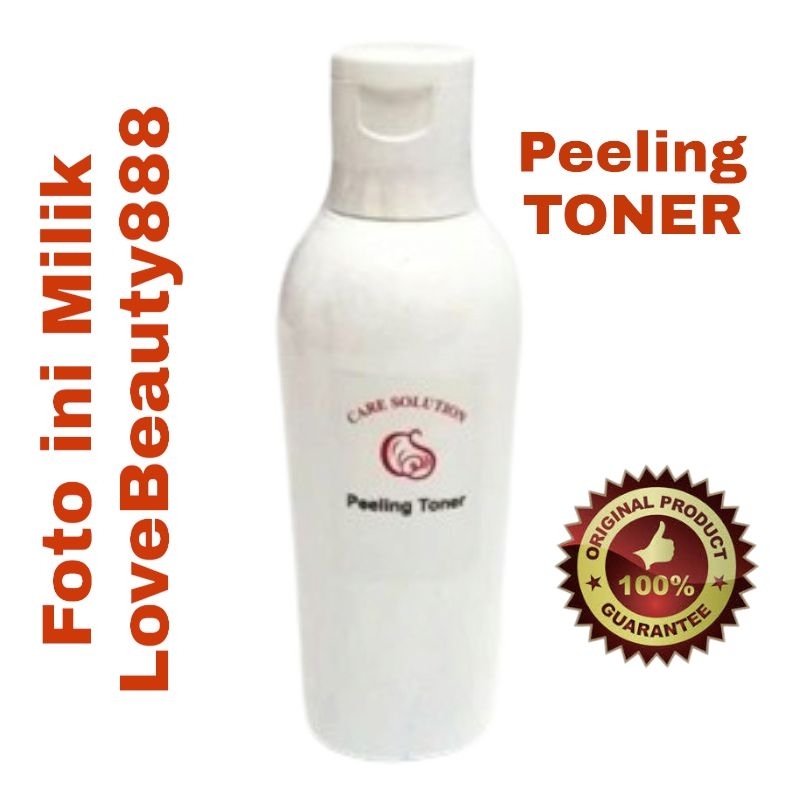 CS Care Solution Peeling Toner Cream Wajah