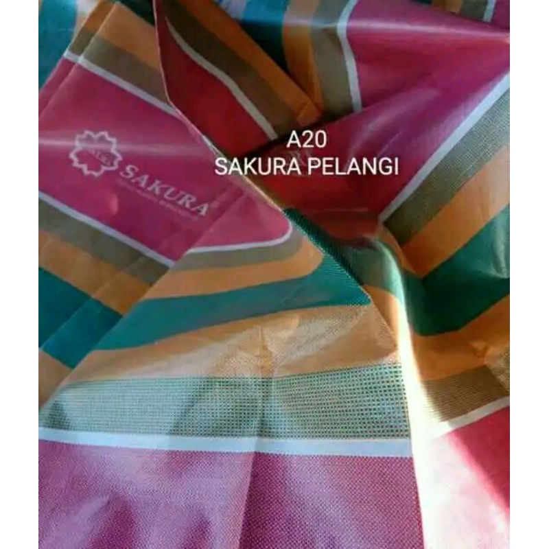 terpal A20 salur sakura 2x3 2x4 3x3 3x4 3x5 3x6 4x4 4x5 4x6 4x7 4x8 5x5 5x6 5x7 5x8