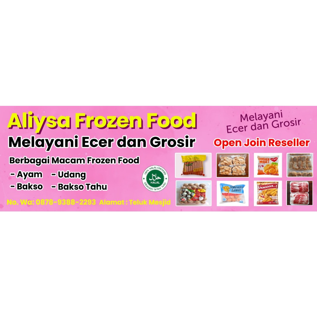 

Spanduk Alisya Parfum dan Frozen