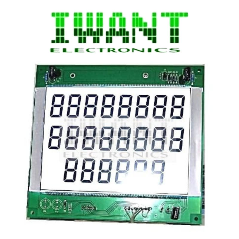 LCD 886 LCD DISPLAY POM MINI 886 DIGIT LCD POM MINI DISPLAY LCD PERTAMINI WHITE BACK LIGHT LCD886 DI