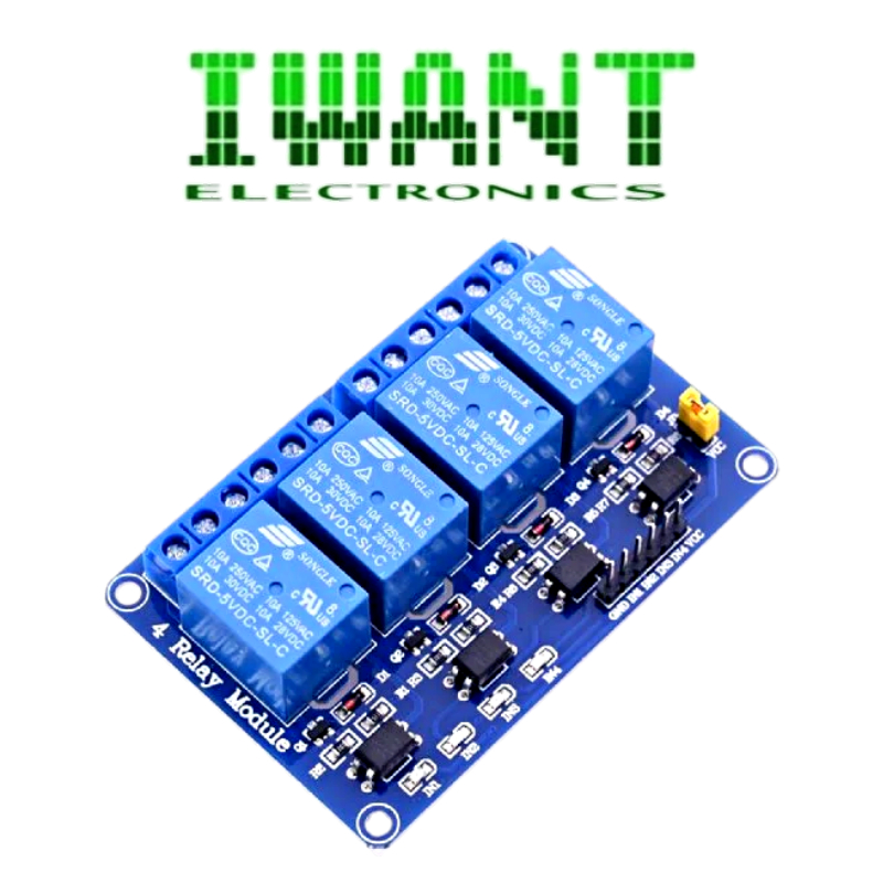RELAY 5V 4 CHANEL MODULE RELAY 5 VOLT  4 CHANEL MODUL RELAY 4 CHANEL 5V 5 VOLT