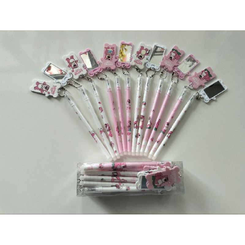 

GEL PEN / PENA GEL / PULPEN GEL MOTIF GANTUNGAN CERMIN