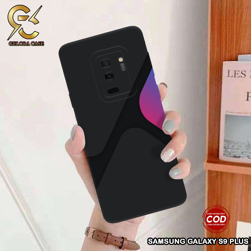 Softcase Samsung Galaxy S9 Plus - Geloracase - Casing Samsung S9 Plus  - Motif case Abstrak - Samsun