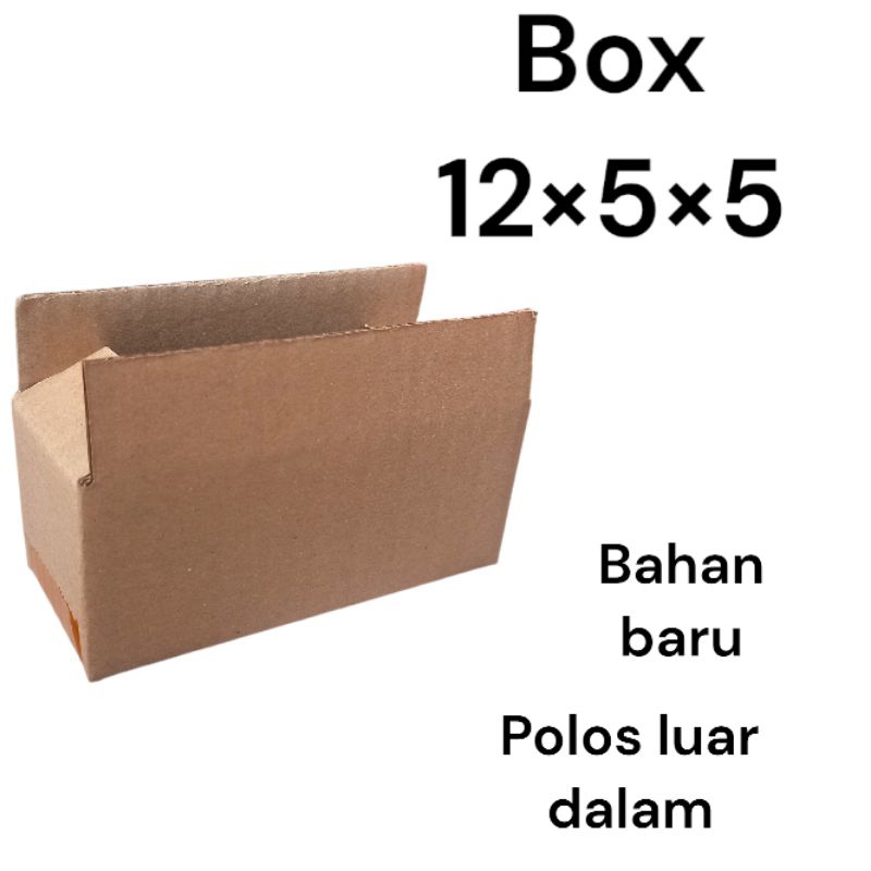 

Box packing kardus uk 12×5×5 cm.