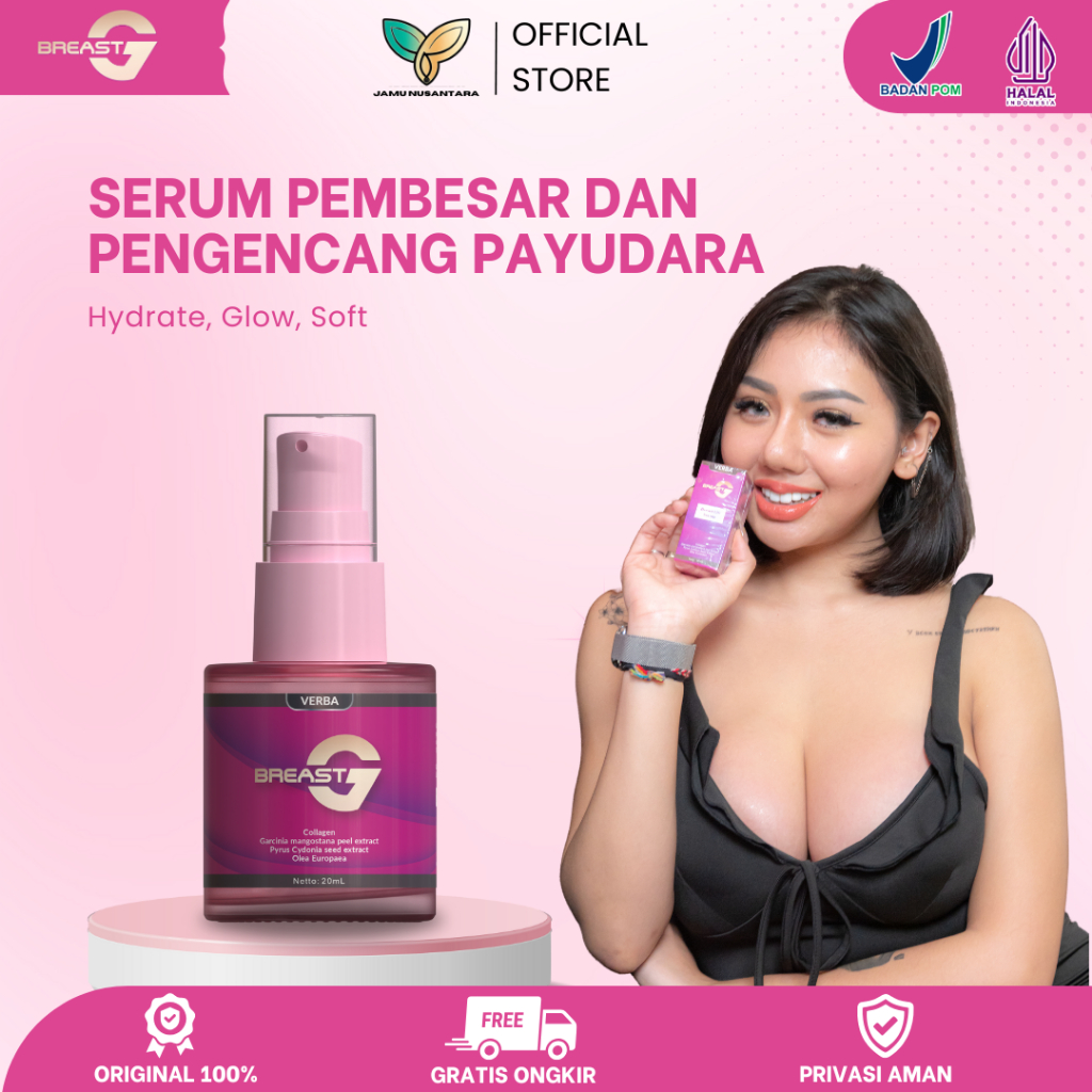 Breast G Serum Pembesar & Pengencang Payudara Terbaik - Breast G Breast Lift Serum Perawatan Payudar