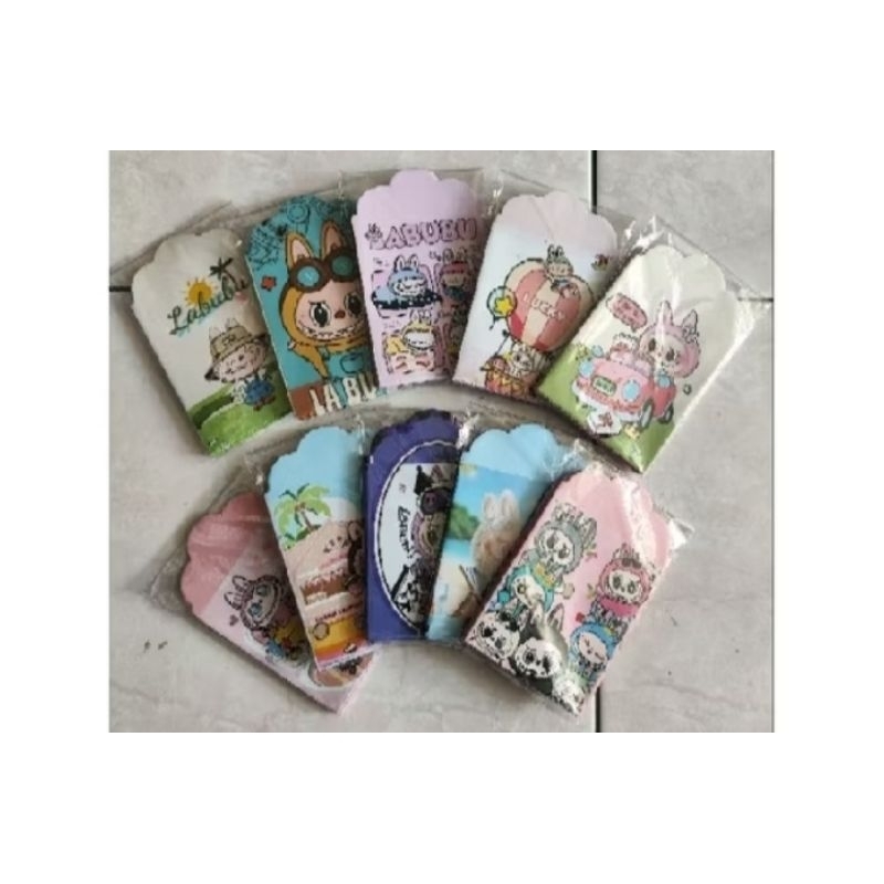 

10 PCS Amplop lebaran LABUBU GLOSSY ukuran medium