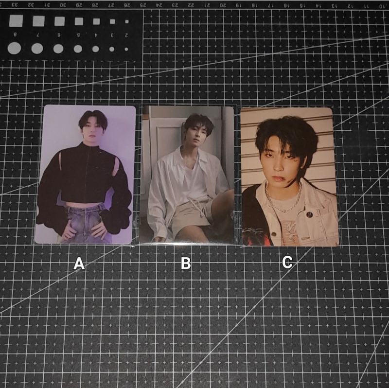 Photocard seventeen official Wonwoo tc follow croptop tray pilot