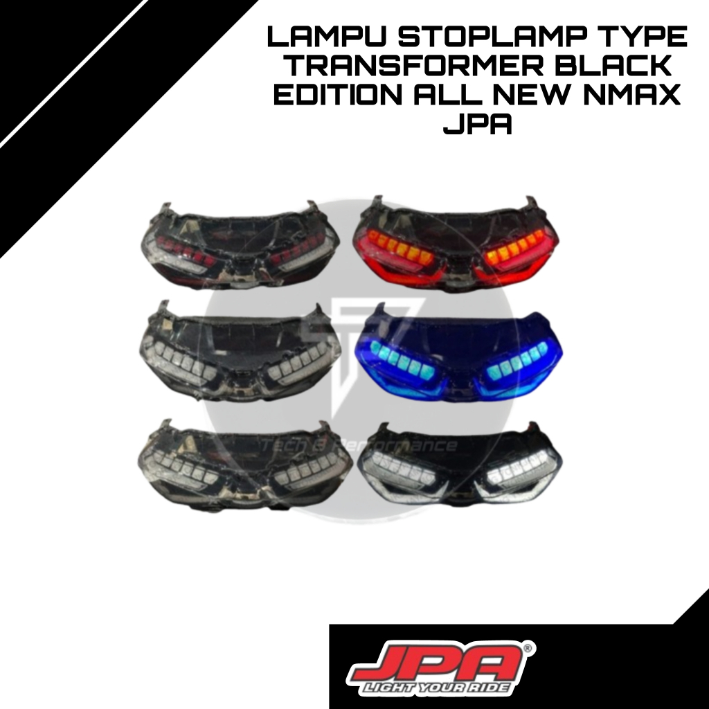 Lampu Stoplamp Type Transformer Black Edition All New Nmax JPA