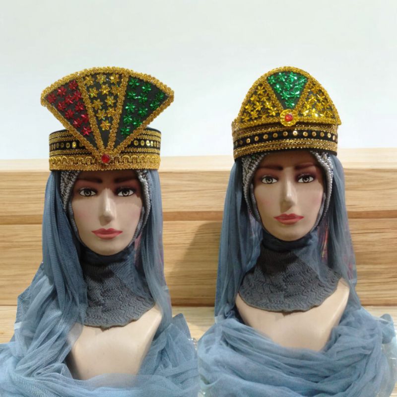 Topi Saman / Topi Tari Saman / Tari Saman / Topi Aceh
