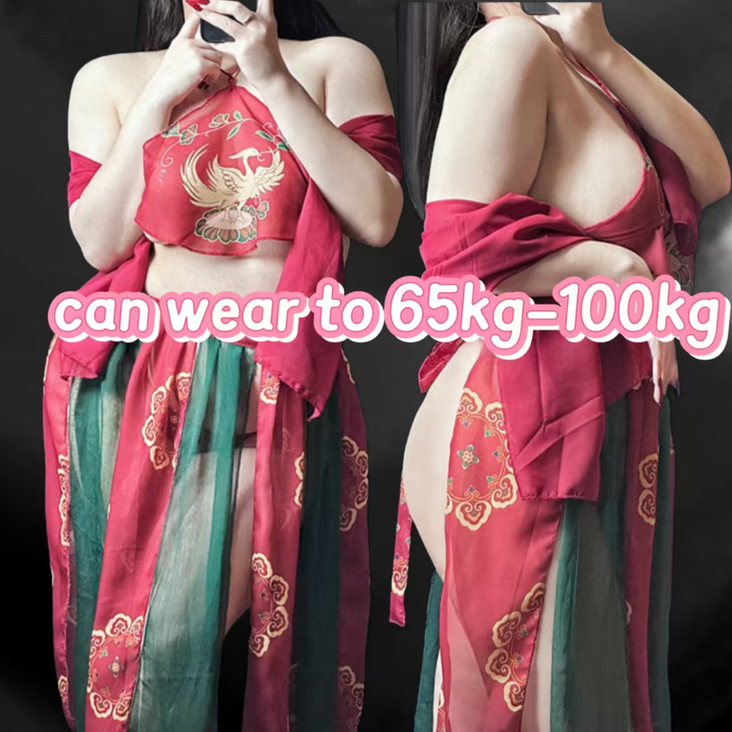 lingerie jumbo baju dinas malam wanita lingery sexy hot transparan  sexy cosplay Sexy Hanfu suit Anc