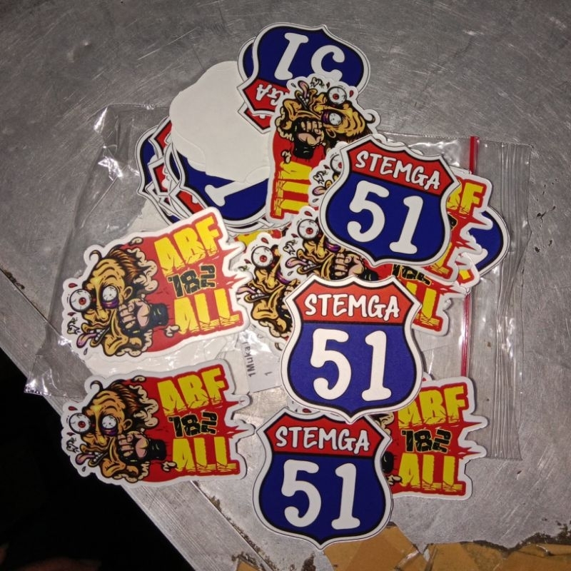 

Stiker ABF 182 & STEMGA 51