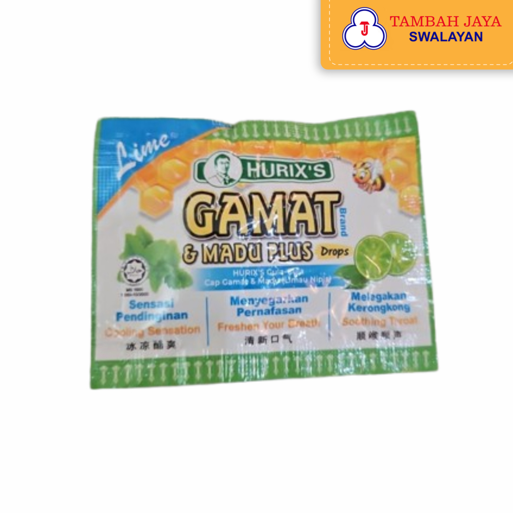 

Hurix's Gamat & Madu Plus Drop (limau nipis)