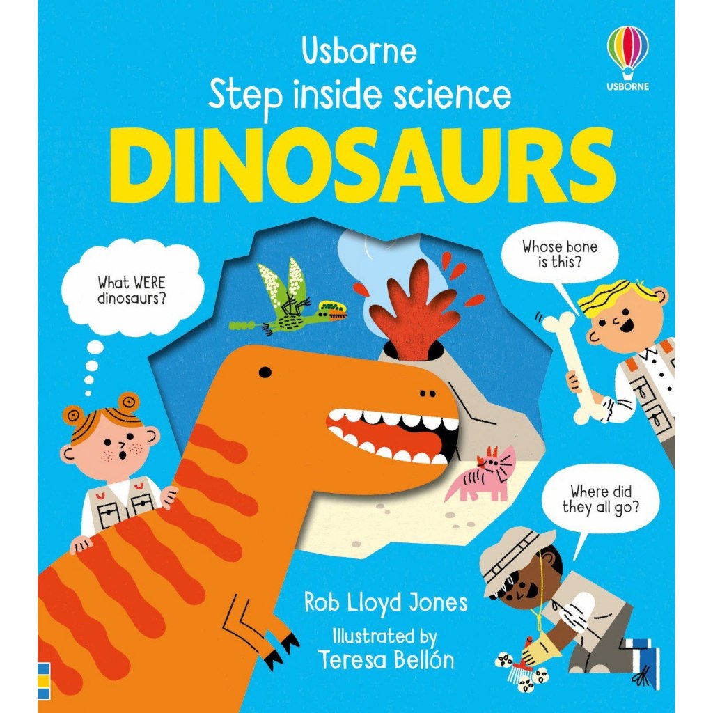 USBORNE STEP INSIDE SCIENCE DINOSAURS