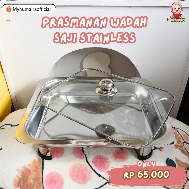[TENGGARONG] PRASMANAN WADAH SAJI STAINLESS
