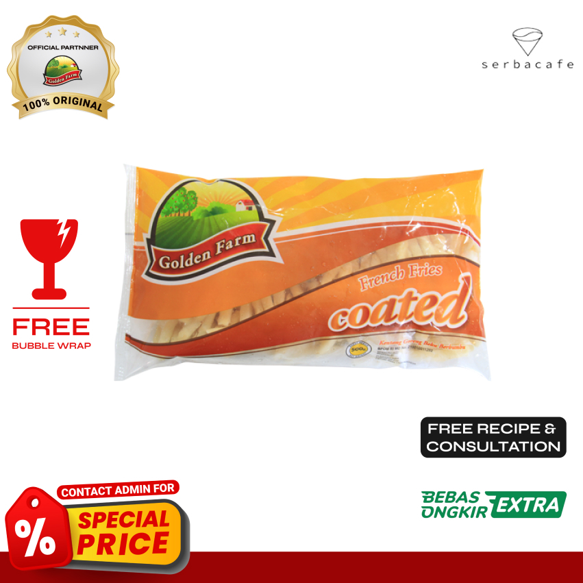 

Golden Farm French Fries Shoestring Coated (500 gr)