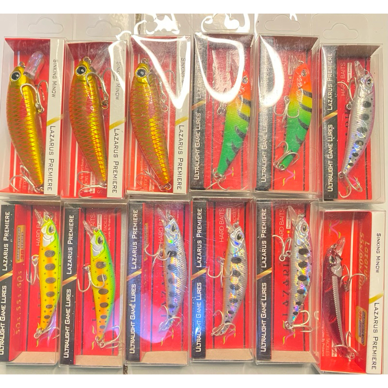 Lazarus Premium Minnow Game Lures