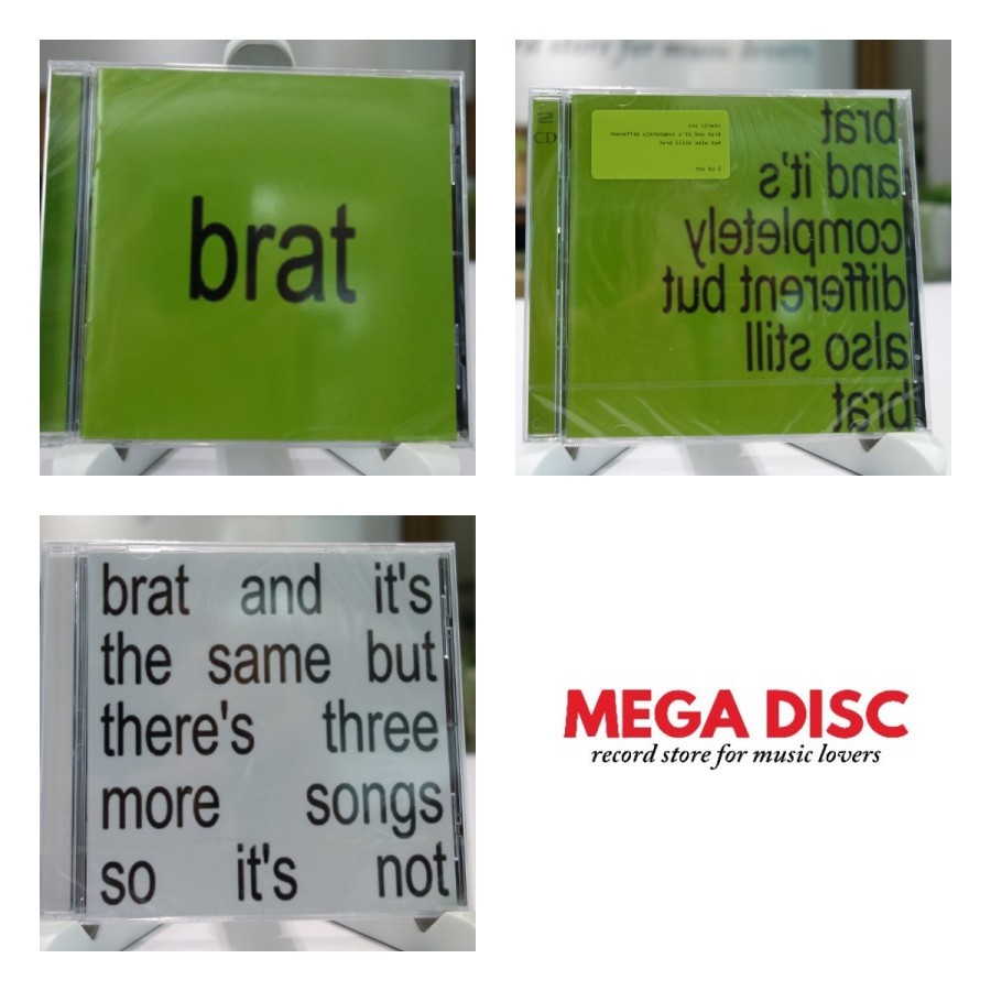 CD Charli XCX - Brat Album Audio Music