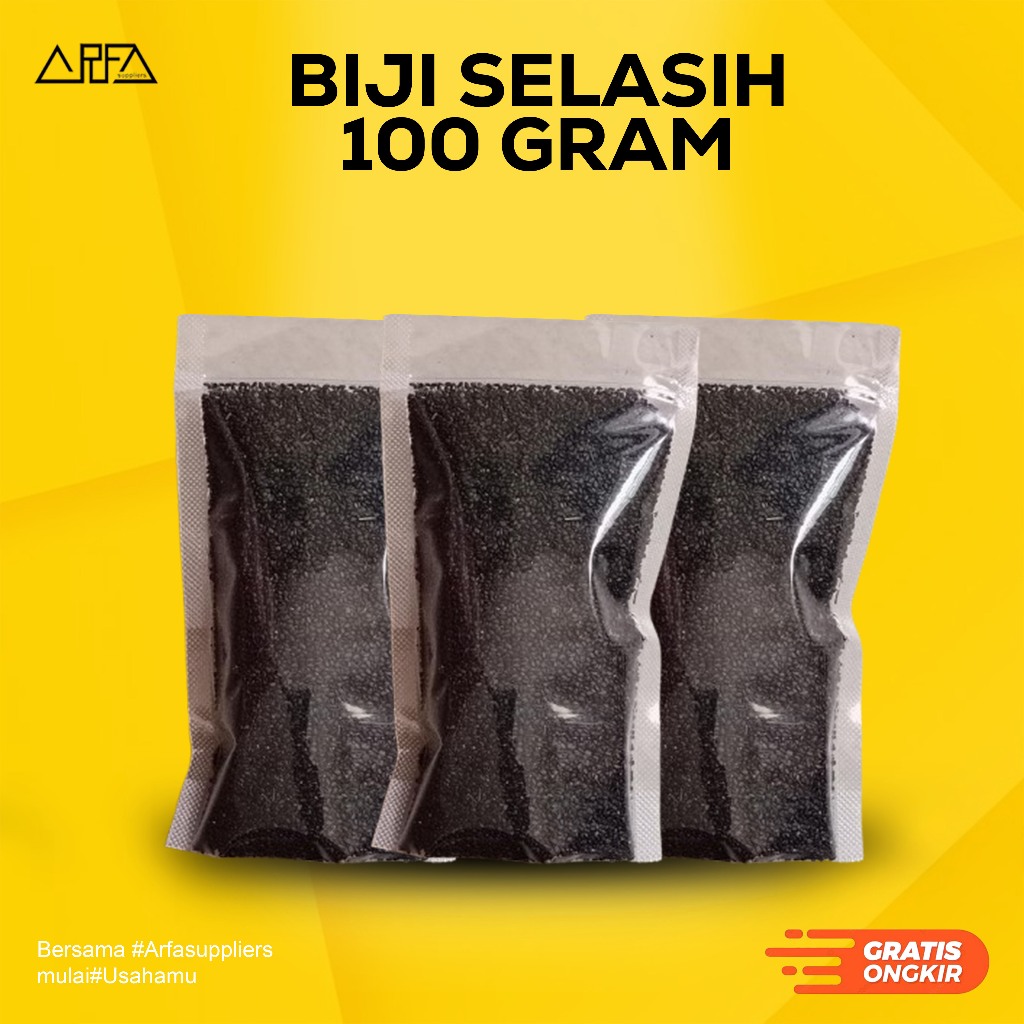 

Biji Selasih 100gr Premium