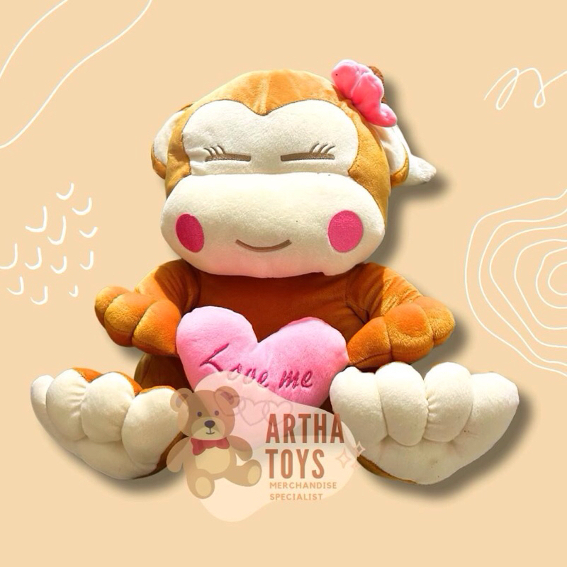 BONEKA MONYET LOVE / MONKEY LOVE DOLL TOYS