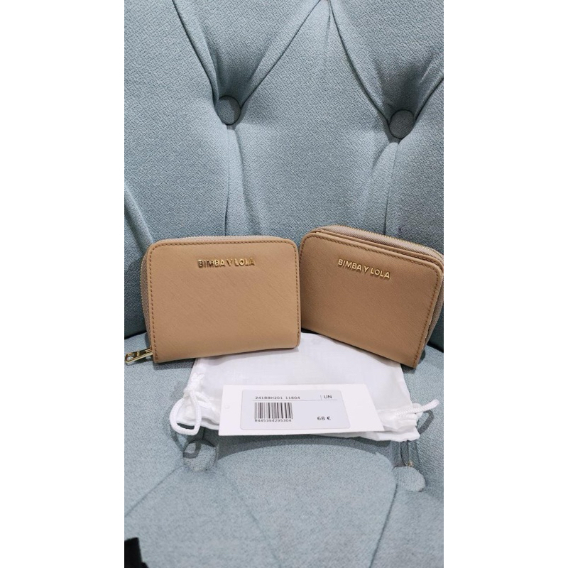 Bimba Y Lola Bifold Wallet / Tan